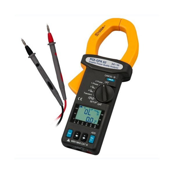 Digital Clamp Power Analyzer, 4.0 to 600V